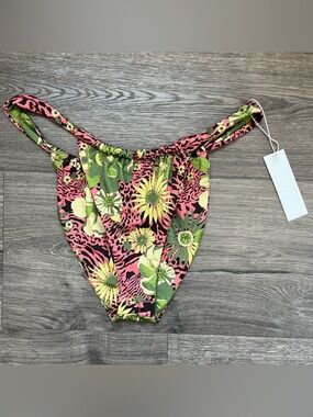 INAMORATA Neptune Bottom in Pink Floral Zebra Wave